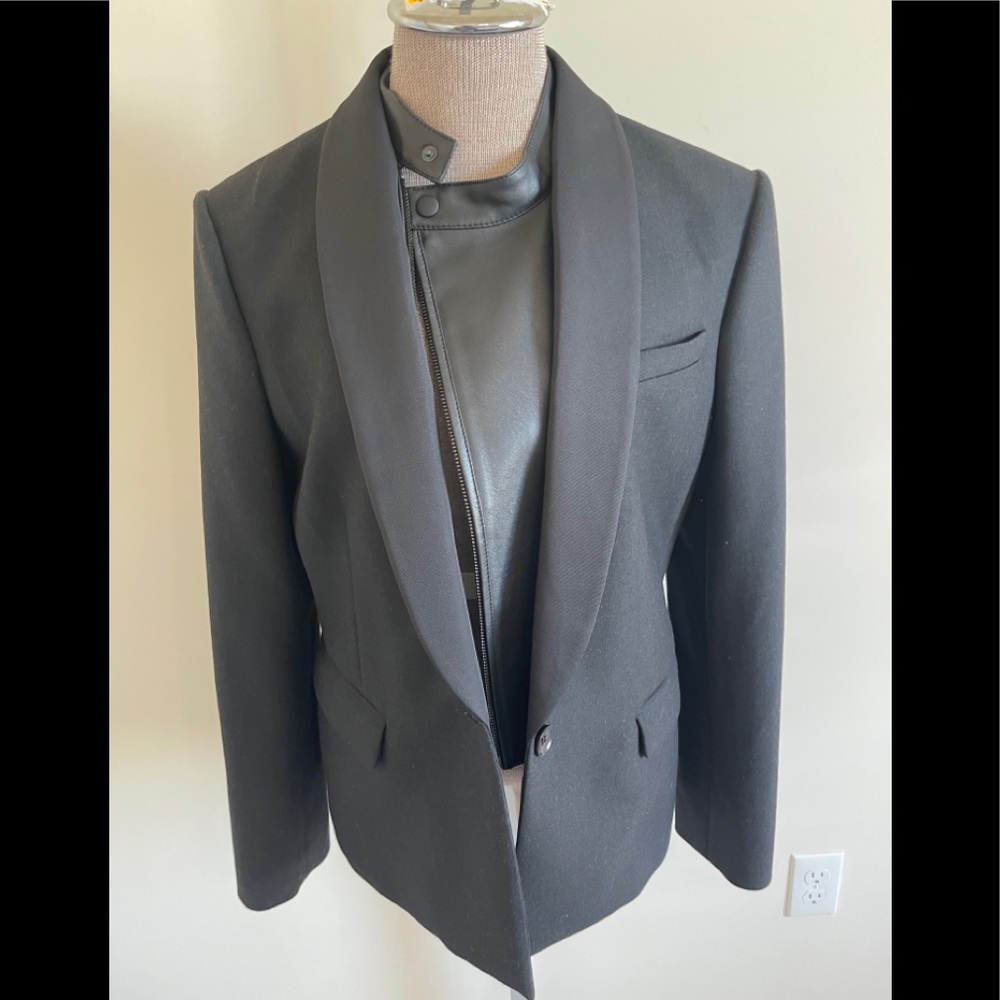 BCBGMaxazria Runway Jacket blazer - Dark Charcoal